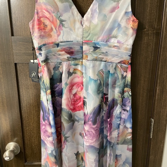 Adrianna Papell Floral Maxi Dress - Multicolor NWT size 8 - Picture 5 of 6